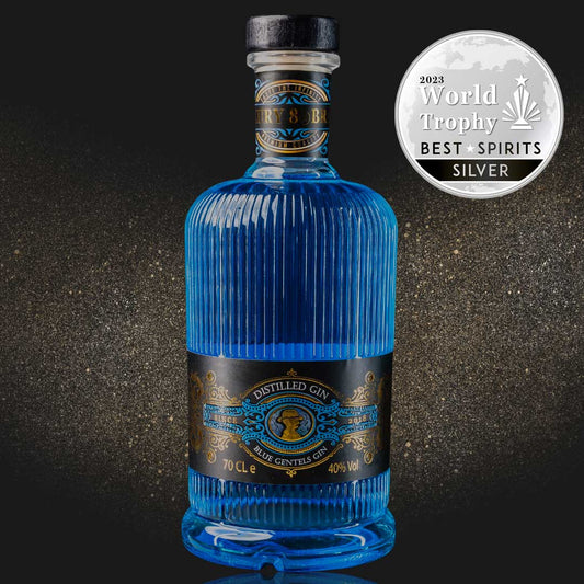 LUXURY 8® BLUE GENTLES GIN Geschenkpaket