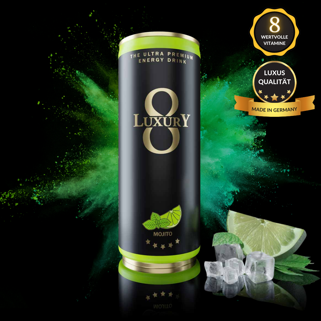 LUXURY 8 Energydrink Mojito